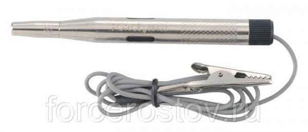 88422 Пробник напряжения 6-24В (~)клипс на проводе,шило,металличекий корпус